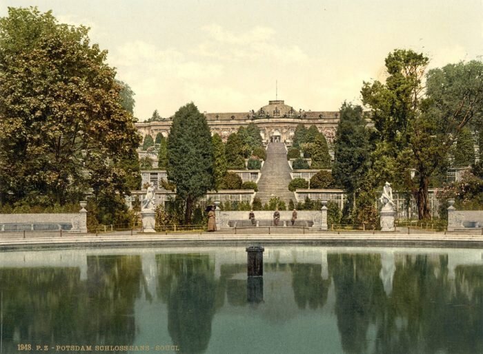 Schloss Sanssouci, Sanssouci Palace, Potsdam, Sanssouci
